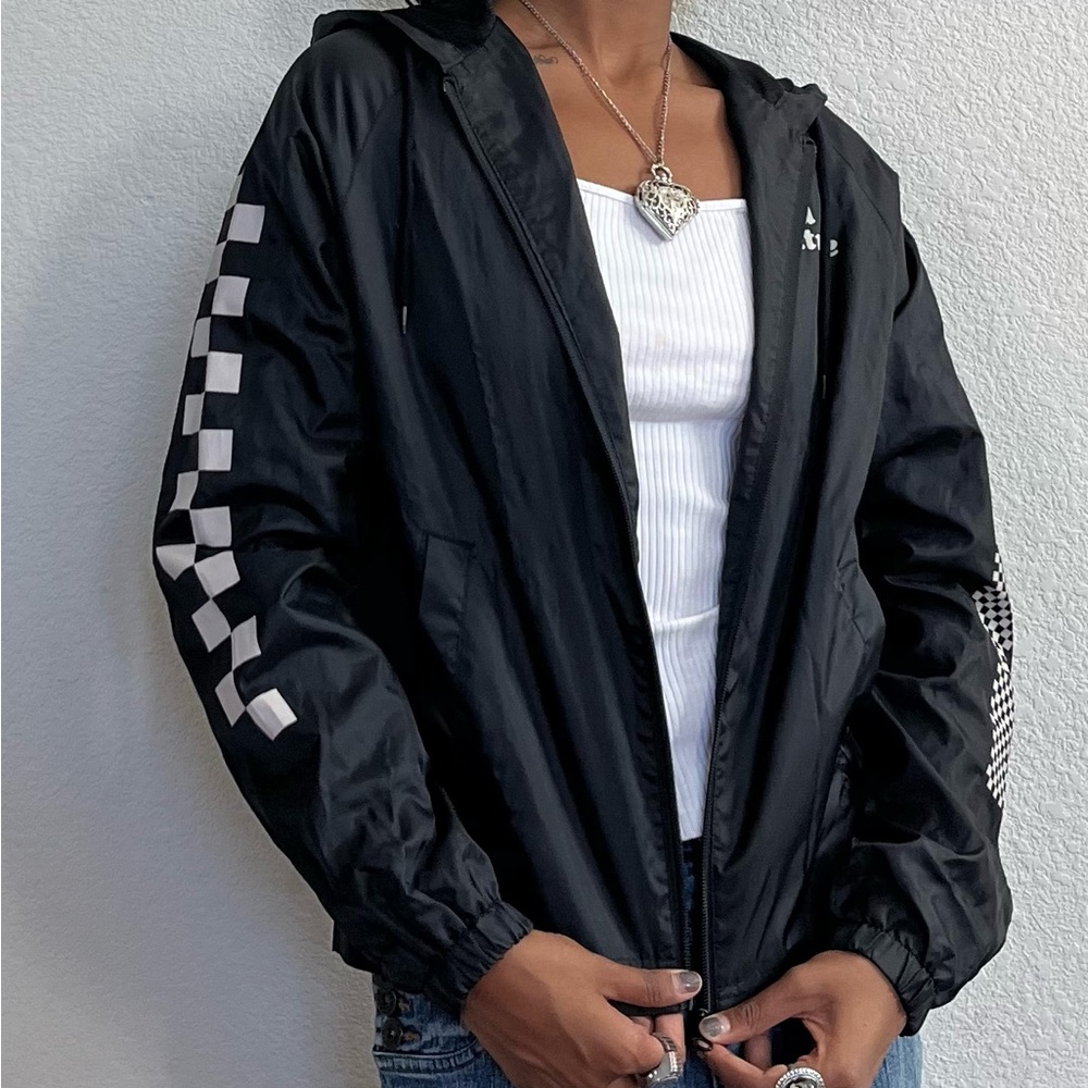 🖤 Odd Future graphic black windbreaker